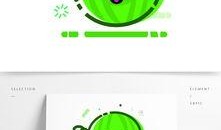 吃瓜动图视频素材库下载,趣味横生的瞬间捕捉