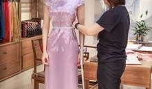 发妞吃瓜旗袍视频,穿越时空的时尚之旅