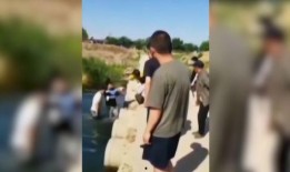 吃瓜女子坠河视频,吃瓜女子坠河，网友视频记录全程