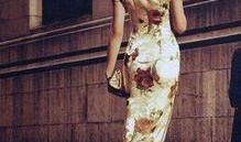 穿旗袍的网红吃瓜视频,网红风采尽显